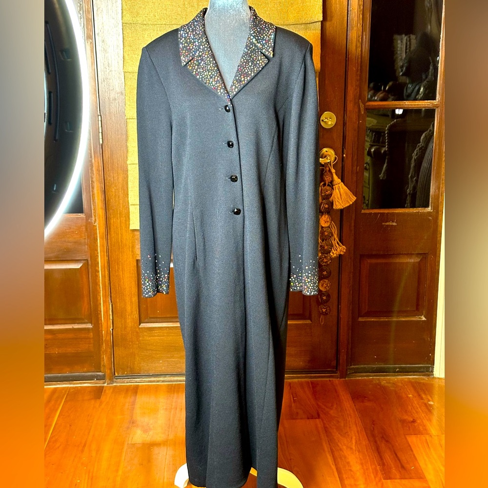 St. John Evening knit dress. Size 14